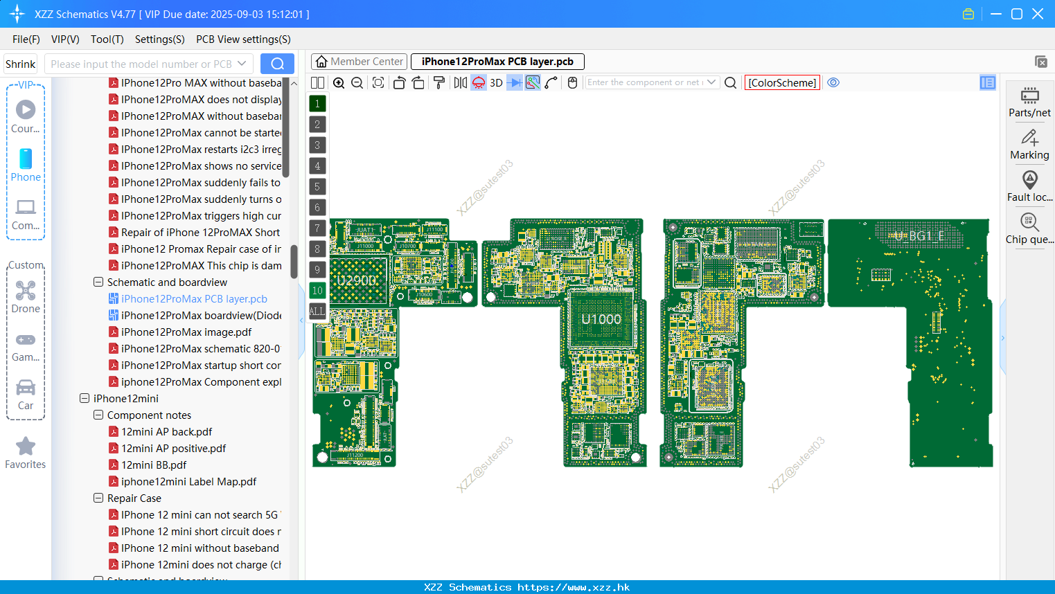 IPhone12ProMax PCB Layer
